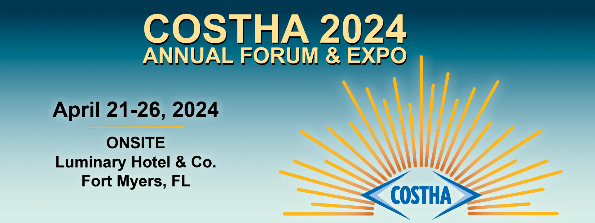 COSTHA 2024 Annual Forum & Expo